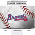 MLB Atlanta Braves Game Ball Dell Vostro Skin